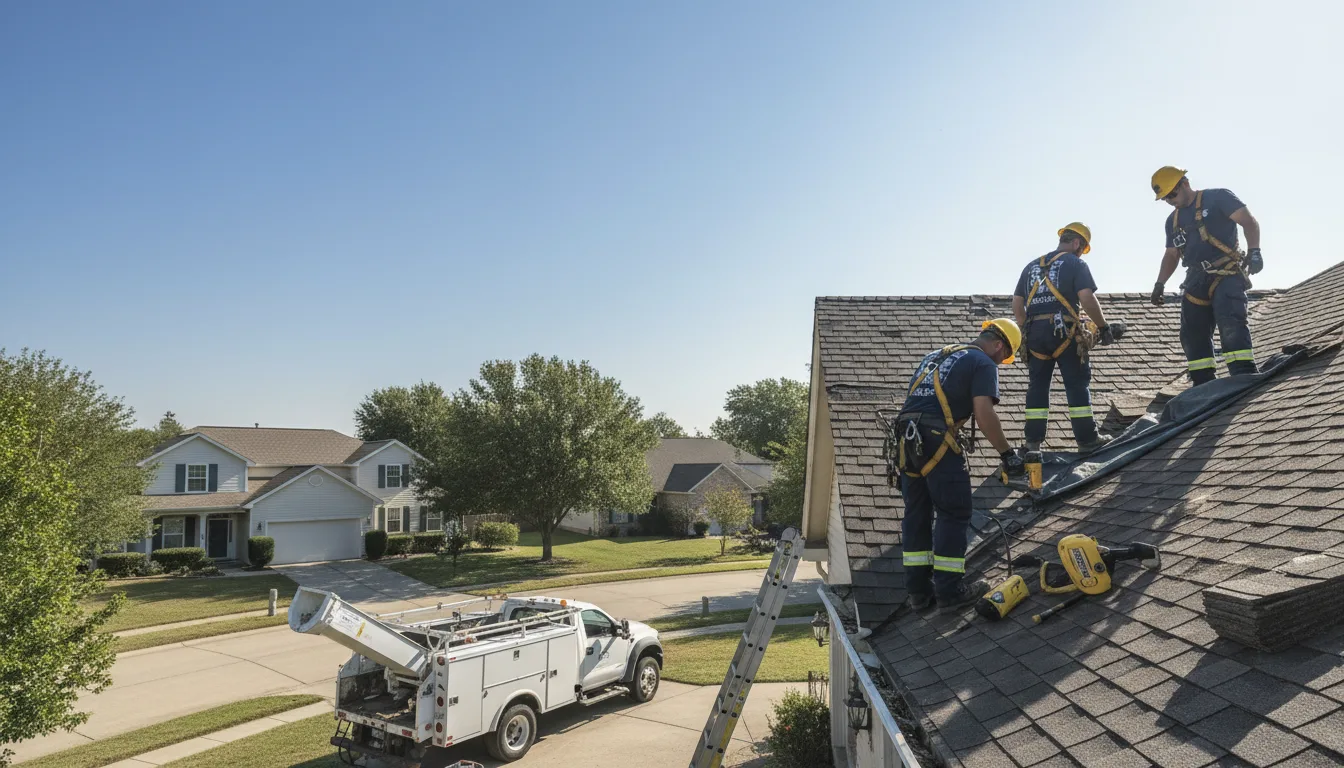 Emergency Roof Repair in Blue Mound, IL near me